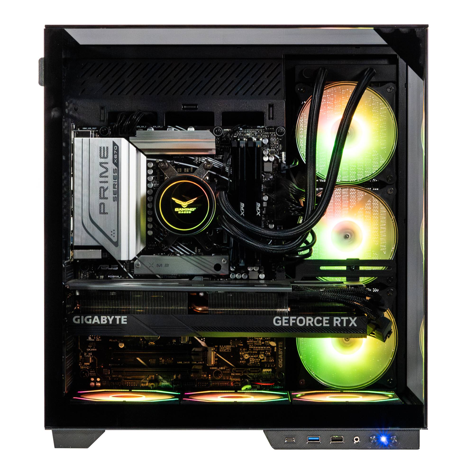 Gabinetes Gaming Naceb Gaming NA-0639