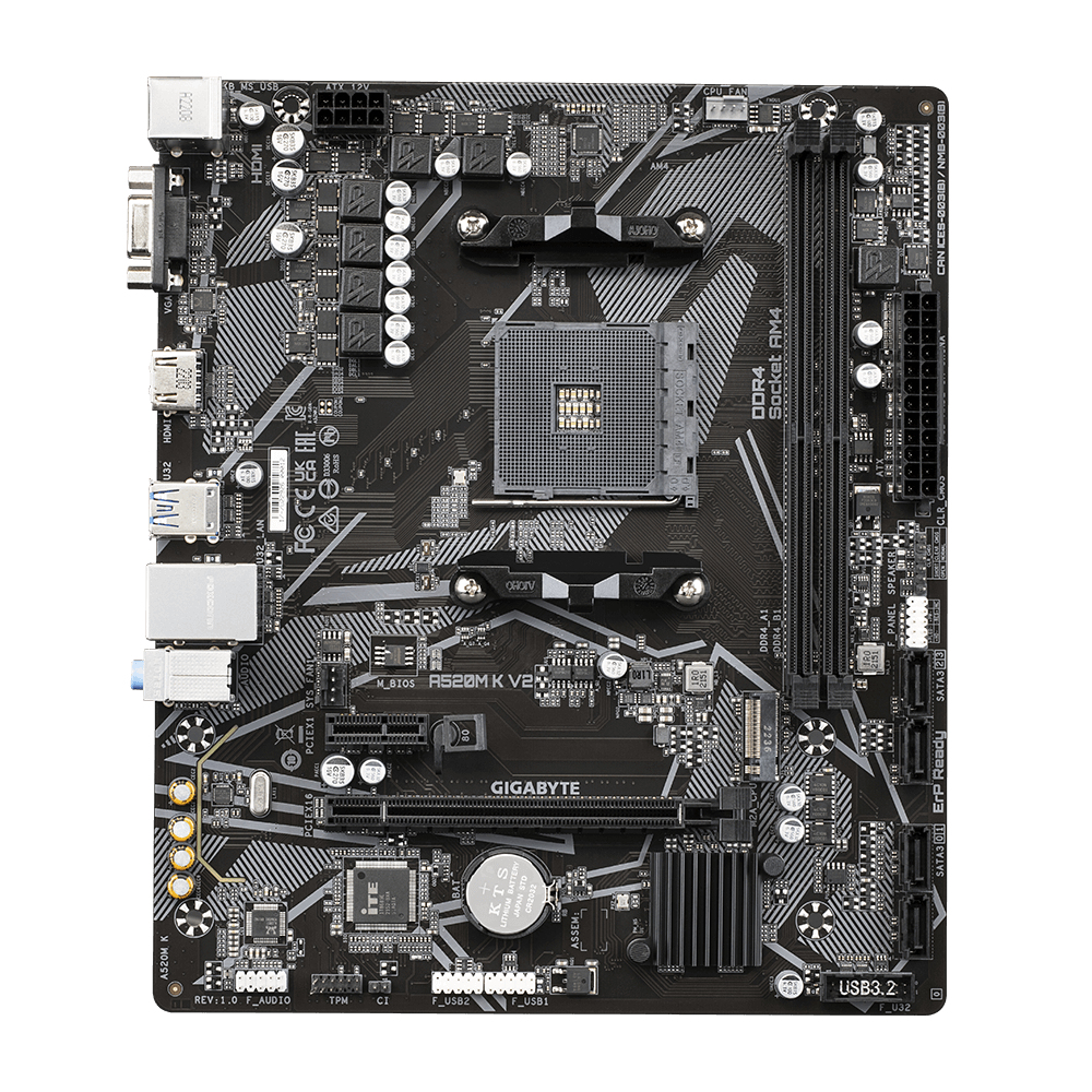 Motherboard GIGABYTE A520M K