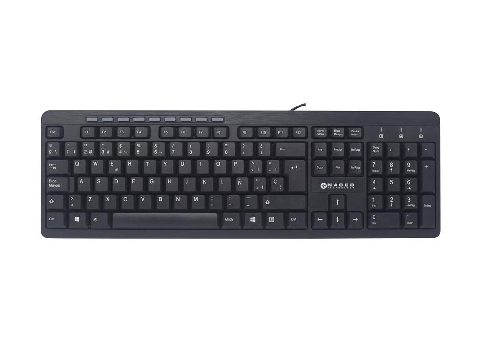 Teclado Multimedia Naceb Technology NA-0109