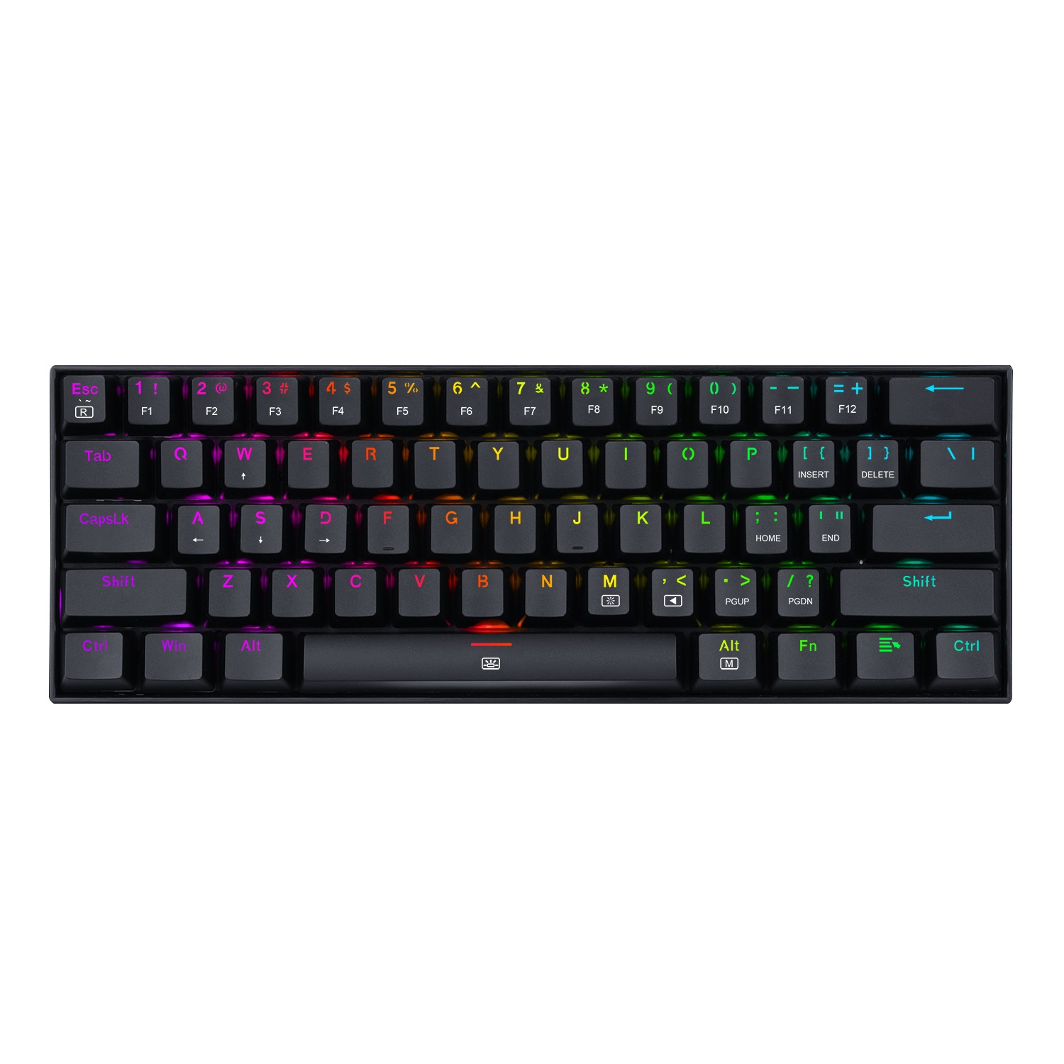 Teclado Mecánico Redragon K630RGB RED